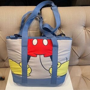 Disney Parks Mickey Mouse Summer Fun Cooler Tote Bag